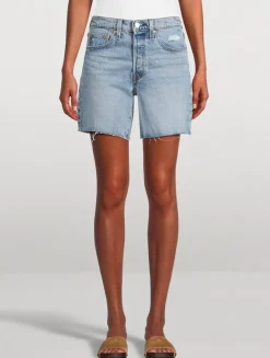 501® Mid-Thigh Denim Shorts