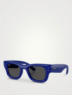 A$AP ROCKY 0RB4940 Wayfarer Puffer Square Sunglasses