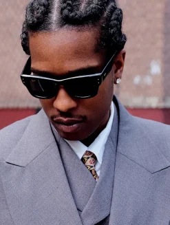 A$AP ROCKY 0RB4940 Wayfarer Puffer Square Sunglasses