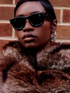 A$AP ROCKY 0RB4940 Wayfarer Puffer Square Sunglasses