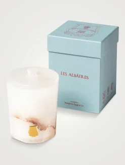 Abd El Kader Alabaster Candle