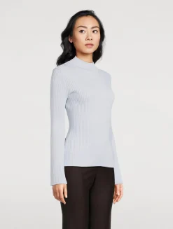 Abigail Split-Sleeve Sweater