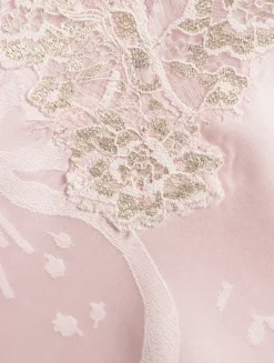 Adette Bow Jacquard Satin Cami