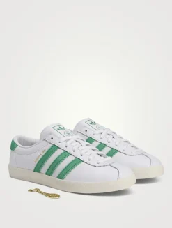 adidas Originals x Sporty & Rich Blanc Leather Sneakers