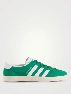 adidas Originals x Sporty & Rich Blanc Suede Sneakers