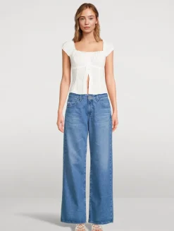 Adria Wide-Leg Jeans