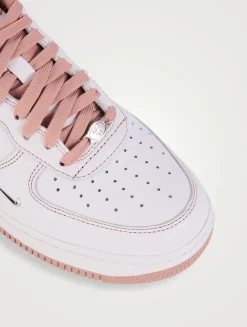 Air Force 1 '07 Mini Jewel Leather Sneakers