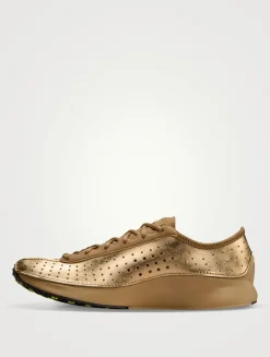 Air Superfly Leather Sneakers