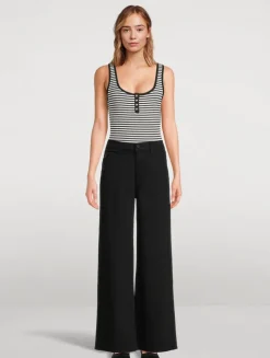 Alessia Tank Top In Stripe Print