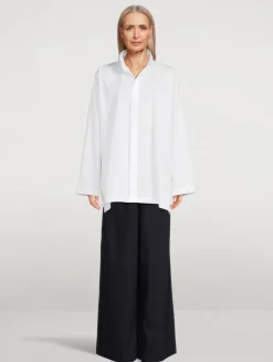 A-Line Poplin Shirt