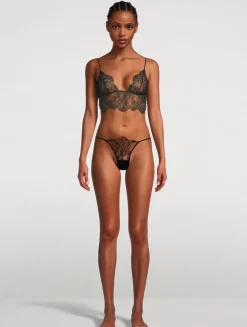 All Over Lace Longline Soft Bra