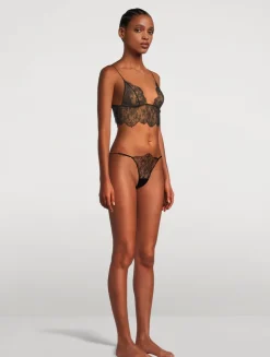 All Over Lace Longline Soft Bra