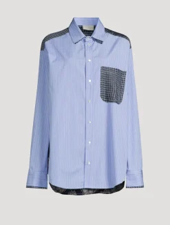 ALOTHO Shirt In Stripe Print