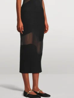 Amarissa Embellished Leather Mary Jane Ballet Flats