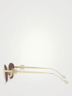 Anagram Cat Eye Sunglasses