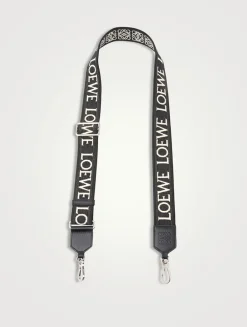 Anagram Jacquard Canvas Strap
