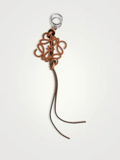 Anagram Leather Bag Charm