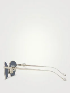 Anagram Yellow Cat Eye Sunglasses