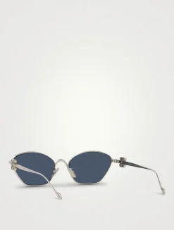 Anagram Yellow Cat Eye Sunglasses