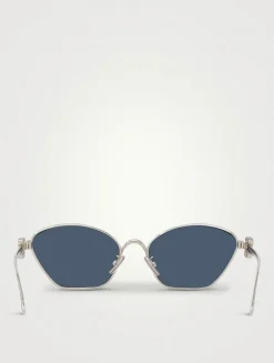 Anagram Yellow Cat Eye Sunglasses