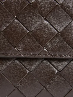 Andiamo Long Leather Top Handle Clutch