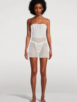 Ange Strapless Mini Dress