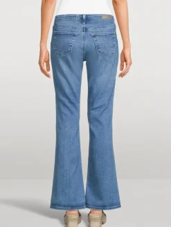 Angel Low-Rise Bootcut Jeans