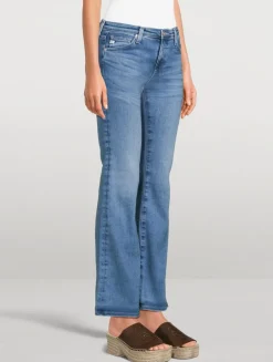 Angel Low-Rise Bootcut Jeans