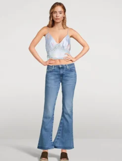 Angel Low-Rise Bootcut Jeans