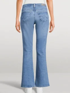 Angel Low-Rise Bootcut Jeans