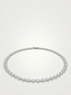 Angelic Crystal Tennis Necklace