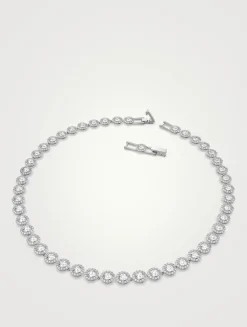 Angelic Crystal Tennis Necklace