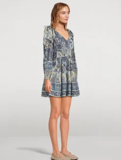 Anika Printed Mini Dress