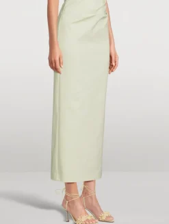 Anista Floral-Appliqué Leather Ankle-Tie Sandals