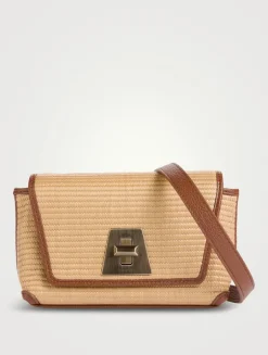 Anouk Day Raffia Crossbody Bag