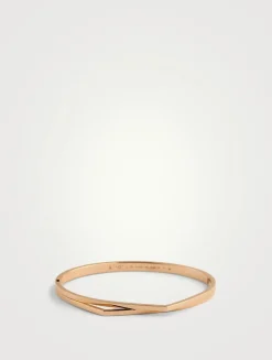 Antifer Rose Gold Bangle Bracelet