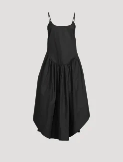 Ari Drop-Waist Poplin Dress