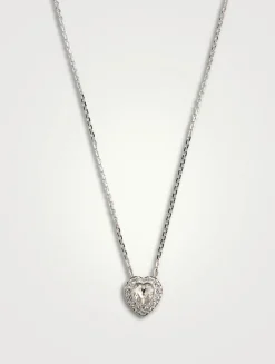 Ariana Grande x Swarovski Crystal Heart Pendant Necklace