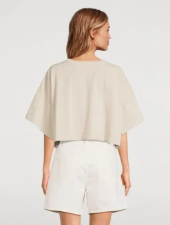 Arli Oversized Cropped T-Shirt