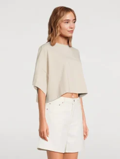 Arli Oversized Cropped T-Shirt