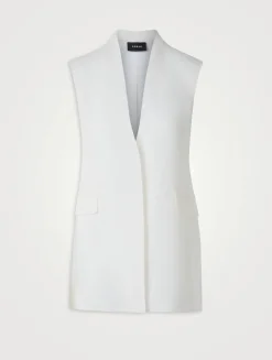 Artina Silk Organza Vest