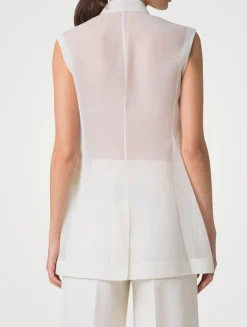 Artina Silk Organza Vest