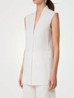 Artina Silk Organza Vest