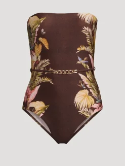 Ascension Strapless One-Piece Swimsuit