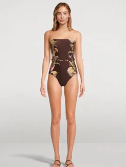 Ascension Strapless One-Piece Swimsuit