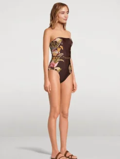 Ascension Strapless One-Piece Swimsuit