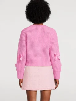 Ashtan Bow-Trimmed Cardigan