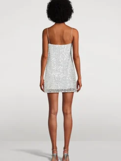 Asteri Sequin Mini Dress
