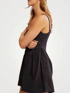 Astrid Oxford Mini Dress