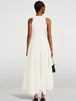 Asymmetric Midi Dress